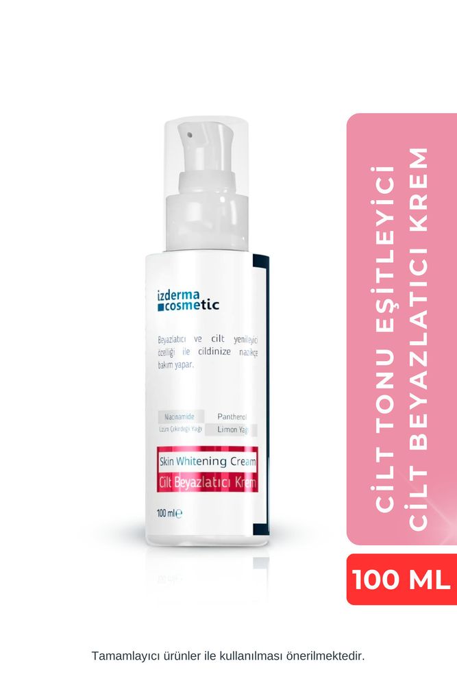 Whitening Cream (Tüm Cilt Tipleri ve Vücut İçin Cilt Tonu Eşitleyici ve Beyazlatıcı Krem) 100 ML